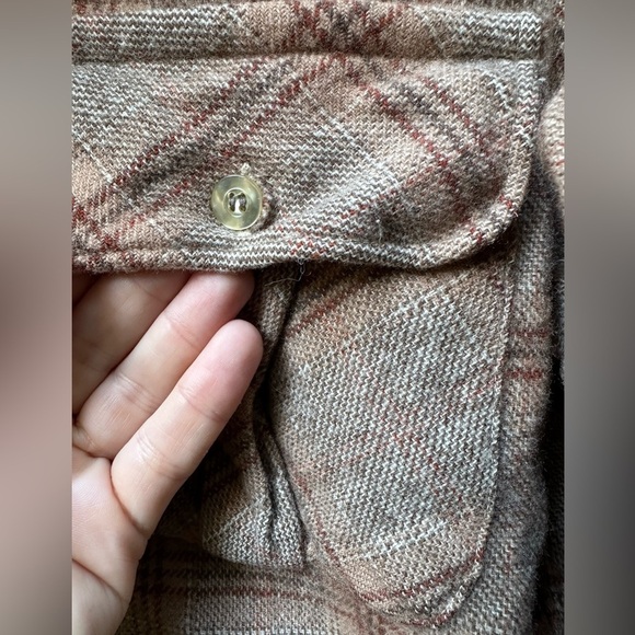 PENDLETON Brown/Gray 100% Wool Vintage Great Condition Size Medium 1960’s - Picture 9 of 16